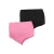 Mamalicious Mlilja string met hoge beenuitsnijding voor dames (set van 2) (Zwart/roze)