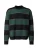 Abercrombie & Fitch Trui ‘ESSENTIAL’  marine / groen / oudroze
