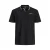JACK & JONES PLUS SIZE regular polo zwart