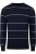 Stenströms Trui ronde halsdonkerblauw, Effen