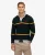 Gestreept Vintage Athletic Rugbyshirt Green