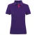 Asquith & Fox Dames/Dames Korte Mouwen Contrast Poloshirt (Paars/Roze)