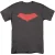 Batman Unisex T-Shirt voor Volwassenen (Houtskool)