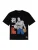AND1 Shirt ‘On Fire’  gemengde kleuren / zwart