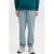 JACK & JONES JUNIOR loose fit jeans baggy jeans light blue denim