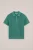 WE Fashion – Jongens gebreide polo – Regular fit – Donkergroen – Katoen –