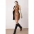 TRENDYOLMİLLA Dames Bruin Effen Kort / Mini Mouwloos Casual A-lijn Jurken