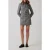 GUESS Daphnee Mini Flap Sk Black And White Twee