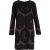 M Missoni Gebreide korte jas met patroon in bruine viscose