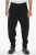 Nylon cargobroek met geborduurd logo in zwart