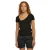 Dames-T-shirt Urban Classics Organic Asymmetric Neckline