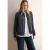 Cecil Dames Blouson met knoopsluiting in Blauw