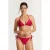 Shiwi voorgevormde triangel bikini Liz rood