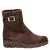 Gabor suède enkelboots met sleehak – bruin