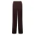 gardeur wide leg regular waist broek bruin