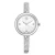 Swarovski  – dames horloge – zilverkleurig met  band