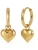 GOOD.designs Oorbellen ‘Herz’  goud