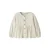 LIL’ ATELIER MINI loose fit blouse met ruches – ecru