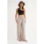 Hoge Taille Geweven Wijde Broek