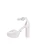 Lipsy Sandalen met riem  zilver / eierschaal