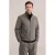 WE Fashion geruite tussenjas met wol – grijs
