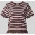 MORE & MORE T-shirt met kant en ronde hals