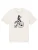 Watapparel Shirt ‘T-Rex auf Fahrrad’  zwart / wit