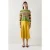 LK Bennett Blythe Satin Midi Skirt Olive