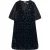 White Stuff Cleo Velvet Mix Dress Black Print