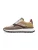 Floris van Bommel Sneakers laag ‘Noppi 29’  bruin / taupe / lichtgrijs / zwart / wit