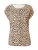 ABOUT YOU Shirt ‘Meike’  beige / lichtbeige / zwart