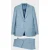 Paul Smith Mens Tailored Fit 2 Button Suit Light Blue