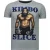 Kimbo Slice – Rhinestone T-shirt – Grijs