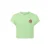 Shoeby T-shirt lichtgroen rib gebreid