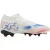 Puma Dames Future 8 Match Synthetische Kunstgras Voetbalschoenen (Wit/Zwart/Rood)