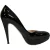 Miu Miu Plateau Pumps in Zwart Patentenleer