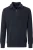 Casa Moda Half-Zip Sweater blauw, Effen