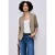 Street One Dames Basis blazer in Bruin