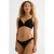 BEACHWAVE bikinibroekje met lurex en textuur zwart