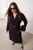Trendyol Curve Dames Zwart Effen Maxi Lang Recht Grote maten Jurk