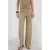 Mango straight regular waist casual broek bruin