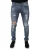 Slim Fit Gescheurde Jeans