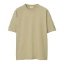 Burberry Oversize Crewneck Neutraal Beige T-shirt