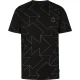 Petrol Industries – Jongens T-shirt met all-over print Luchador – Zwart