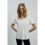 T-shirt met V-hals en korte mouwen