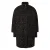 Dames Warm Gemengde Wol Cape Met Luipaardpatroon En Gebreide Kraag COMMA