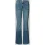 Opus Flared jeans met knoopsluiting