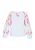 IZIA Blouse  blauw / pink / wit