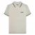 Lambretta Heren SS25 Drievoudig Geborduurde Polo Shirt (Grind/Geel/Rookblauw)