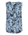 Kaffe Blouse ‘KAAmber’  pastelblauw / zwart / wit